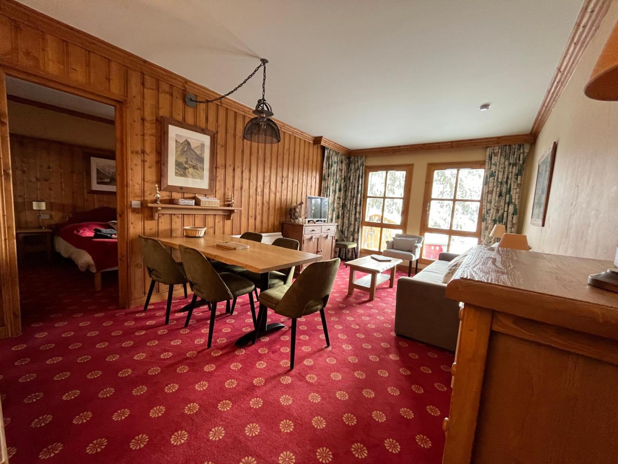 Le Refuge Du Montagnard, Arc 1950, Skis Aux Pieds, Spa Les Arcs  외부 사진